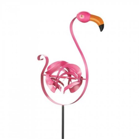 SUMMERFIELD TERRACE Flamingo Garden Stake, Blue 10018996